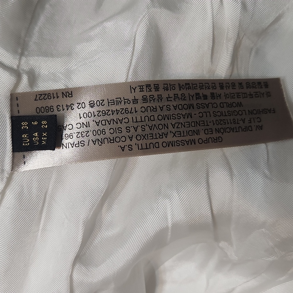 Massimo Dutti Trend Coat Cropped Jacket 6 NWT - Picture 7 of 9